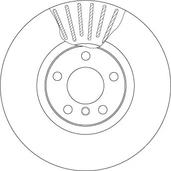 TRW Brake Disc (DF4853S)