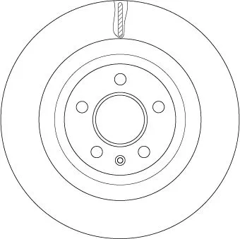 TRW Brake Disc (DF4860S)
