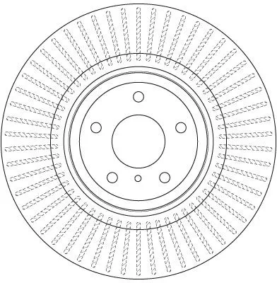 TRW Brake Disc (DF6498S)