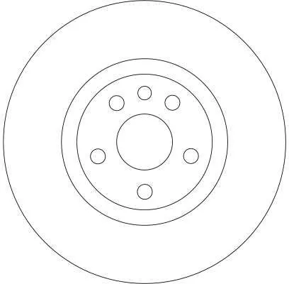 TRW Brake Disc (DF4257)