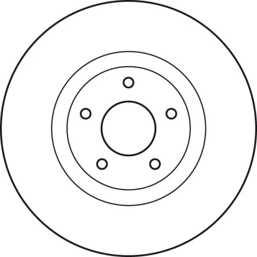 TRW Brake Disc (DF4989S)
