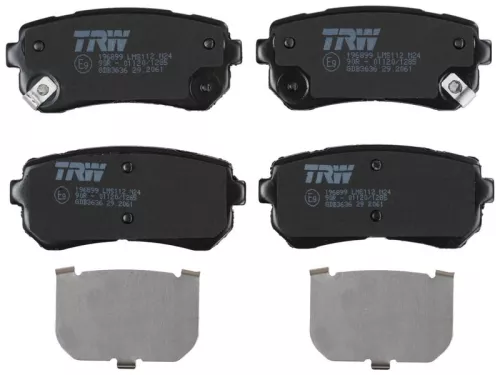 TRW Brake Pad Set, disc brake (GDB3636)