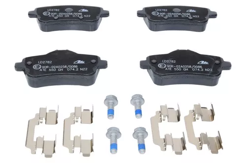 ATE Brake Pad Set, disc brake (13.0470-2782.2)