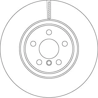 TRW Brake Disc (DF6749S)