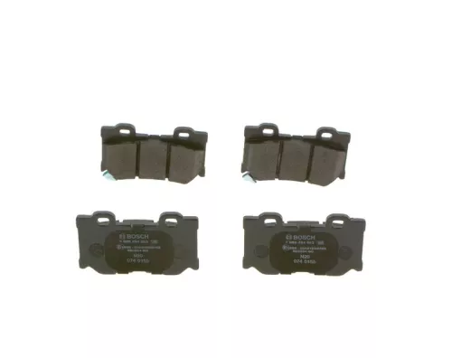 BOSCH Brake Pad Set, disc brake (0986494863)