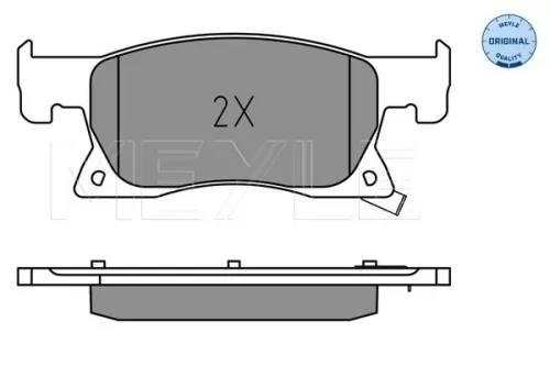 MEYLE Brake Pad Set, disc brake (0252234220)