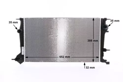 MAHLE Radiator, engine cooling (CR24000S)