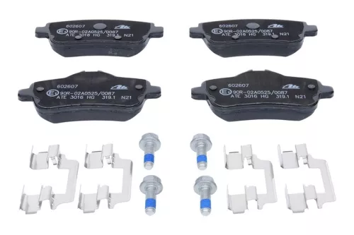 ATE Brake Pad Set, disc brake (13.0460-2607.2)