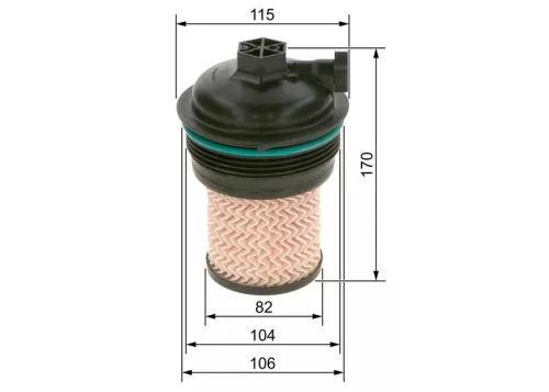 BOSCH Fuel Filter (F026402247)