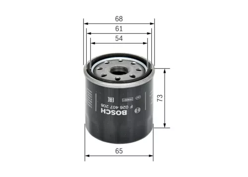 BOSCH Oil Filter (F026407208)