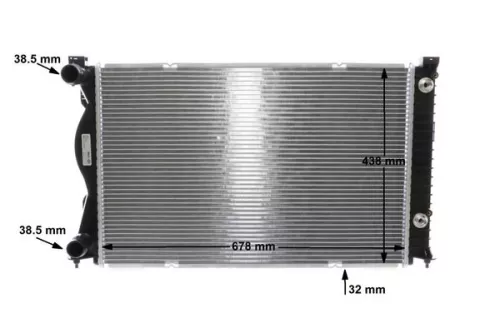 MAHLE Radiator, engine cooling (CR790000S)