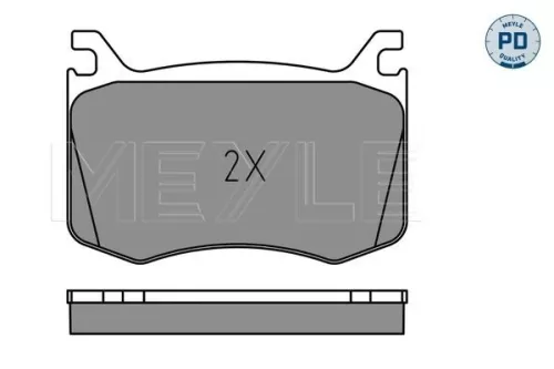 MEYLE Brake Pad Set, disc brake (0252209115/PD)