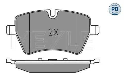 MEYLE Brake Pad Set, disc brake (0252398418/PD)