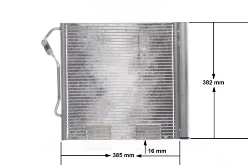 MAHLE Condenser, air conditioning (AC451000S)