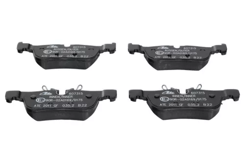 ATE Brake Pad Set, disc brake (13.0460-7315.2)