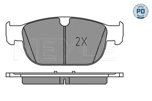 MEYLE Brake Pad Set, disc brake (0252231719/PD)