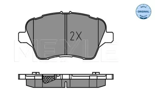 MEYLE Brake Pad Set, disc brake (0252513417)