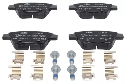 ATE Brake Pad Set, disc brake (13.0470-3858.2)