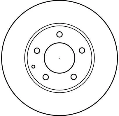 TRW Brake Disc (DF4012)