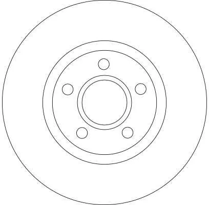 TRW Brake Disc (DF4424)