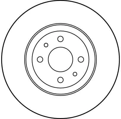 TRW Brake Disc (DF1757)
