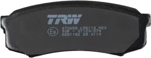 TRW Brake Pad Set, disc brake (GDB1182)