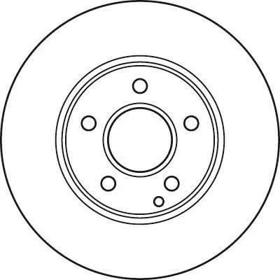 TRW Brake Disc (DF4947)
