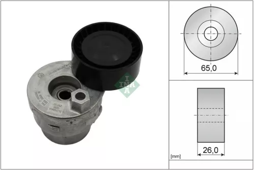 Belt Tensioner, V-ribbed belt