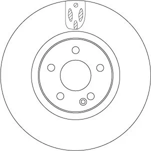 TRW Brake Disc (DF6744S)