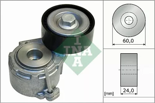 Belt Tensioner, V-ribbed belt