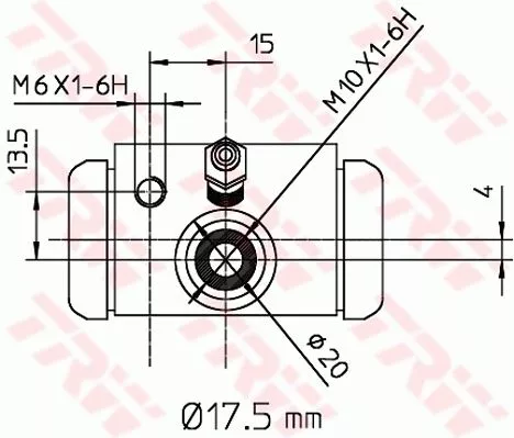 TRW Wheel Brake Cylinder (BWC243)