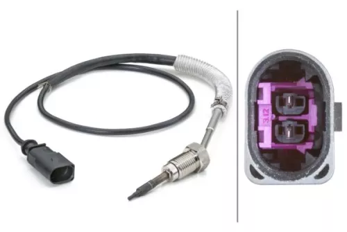 Sensor, exhaust gas temperature