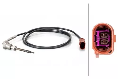 Sensor, exhaust gas temperature