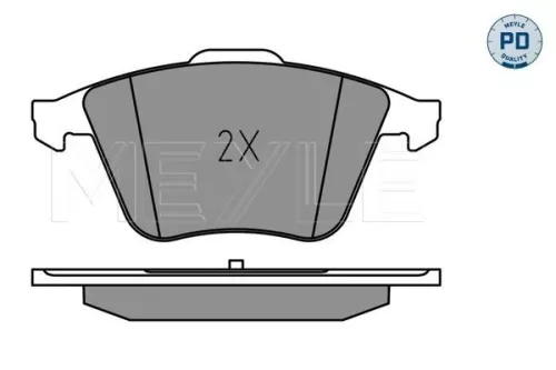 MEYLE Brake Pad Set, disc brake (0252402120/PD)