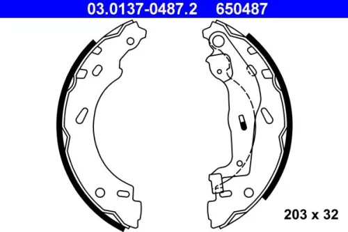 Brake Shoe Set