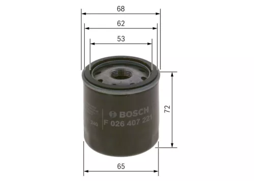 BOSCH Oil Filter (F026407221)