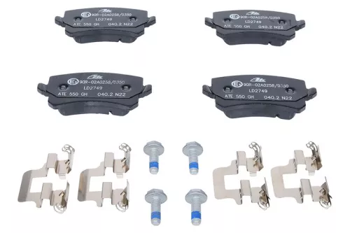 ATE Brake Pad Set, disc brake (13.0470-2749.2)