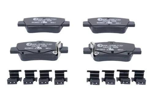 ATE Brake Pad Set, disc brake (13.0460-3853.2)
