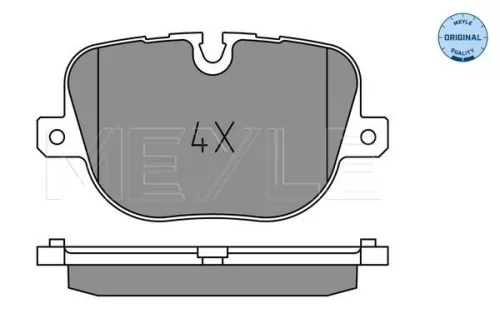 MEYLE Brake Pad Set, disc brake (0252508517)