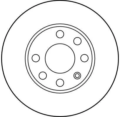 TRW Brake Disc (DF1608)
