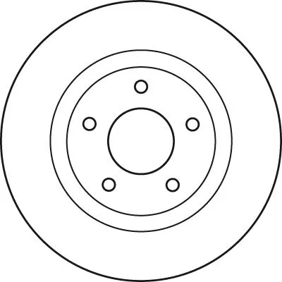 TRW Brake Disc (DF4932)