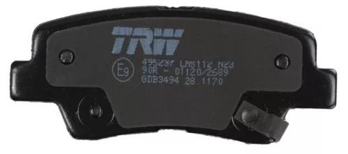 TRW Brake Pad Set, disc brake (GDB3494)