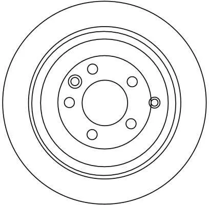 TRW Brake Disc (DF4342S)