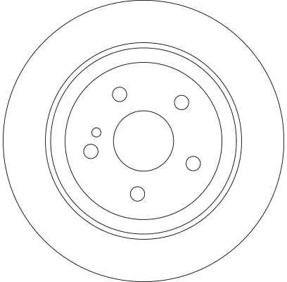 TRW Brake Disc (DF4436)
