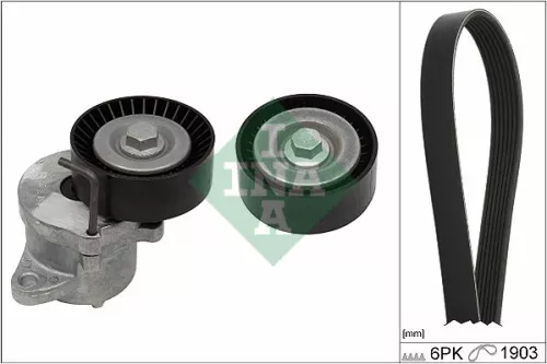 Schaeffler INA Deflection/Guide Pulley, V-ribbed belt (532053610)