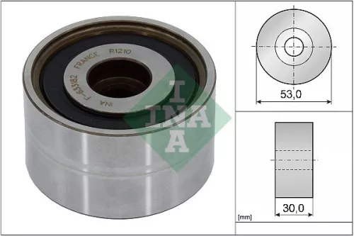 Schaeffler INA Deflection/Guide Pulley, V-ribbed belt (532056910)