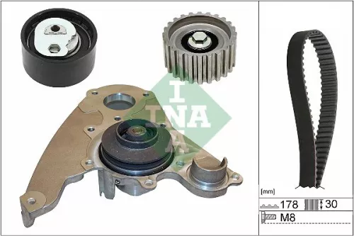 Schaeffler INA Belt Tensioner, V-ribbed belt (534026110)