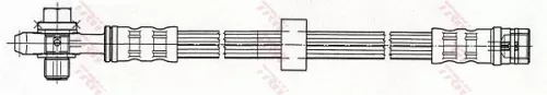 TRW Brake Hose (PHD349)