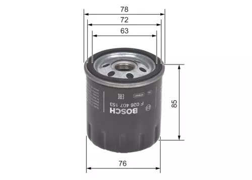 BOSCH Oil Filter (F026407153)