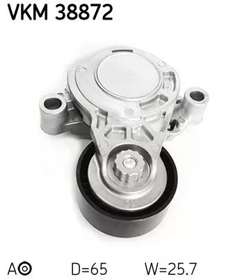 SKF Belt Tensioner, V-ribbed belt (VKM38872)